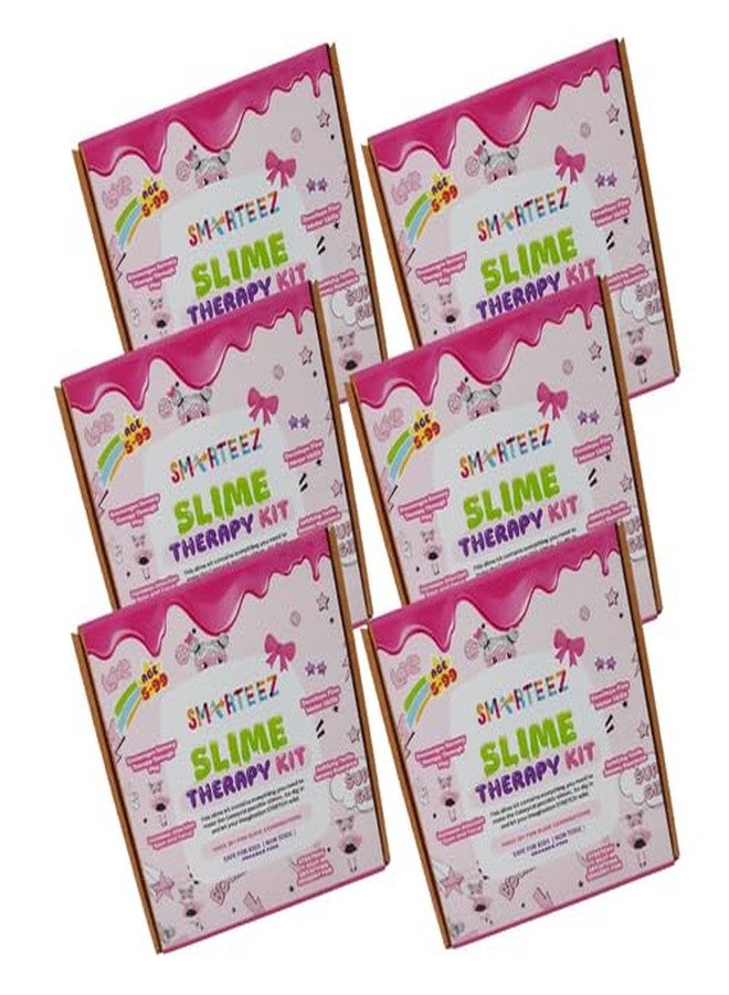 SMARTEEZ Birthday Return Gift for Girls | Pack of 6 | Slime KIT | Colorful Slime | Shimmer Slime | Safe | Non Toxic | PARABEN Free | Kid Friendly - Image 1